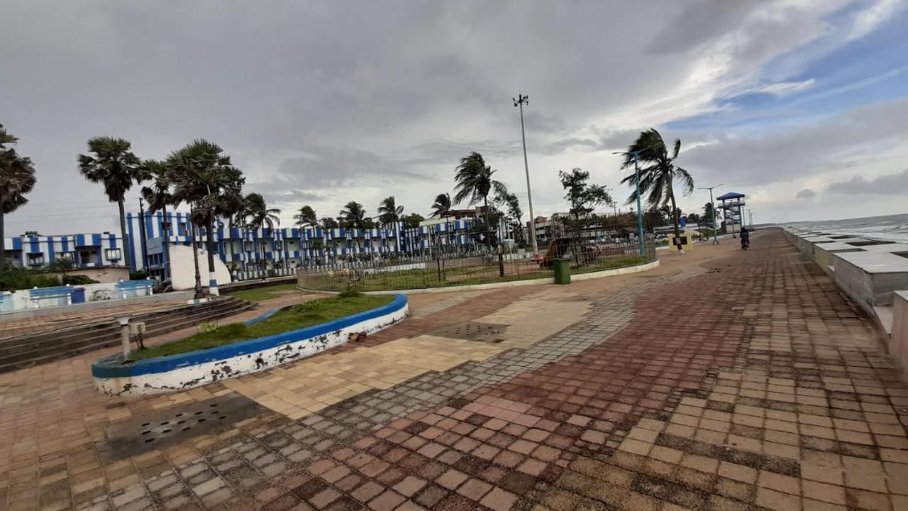 Hotel Marine Blue !! Beach Distance 50 Mts !! Digha  Exteriör bild