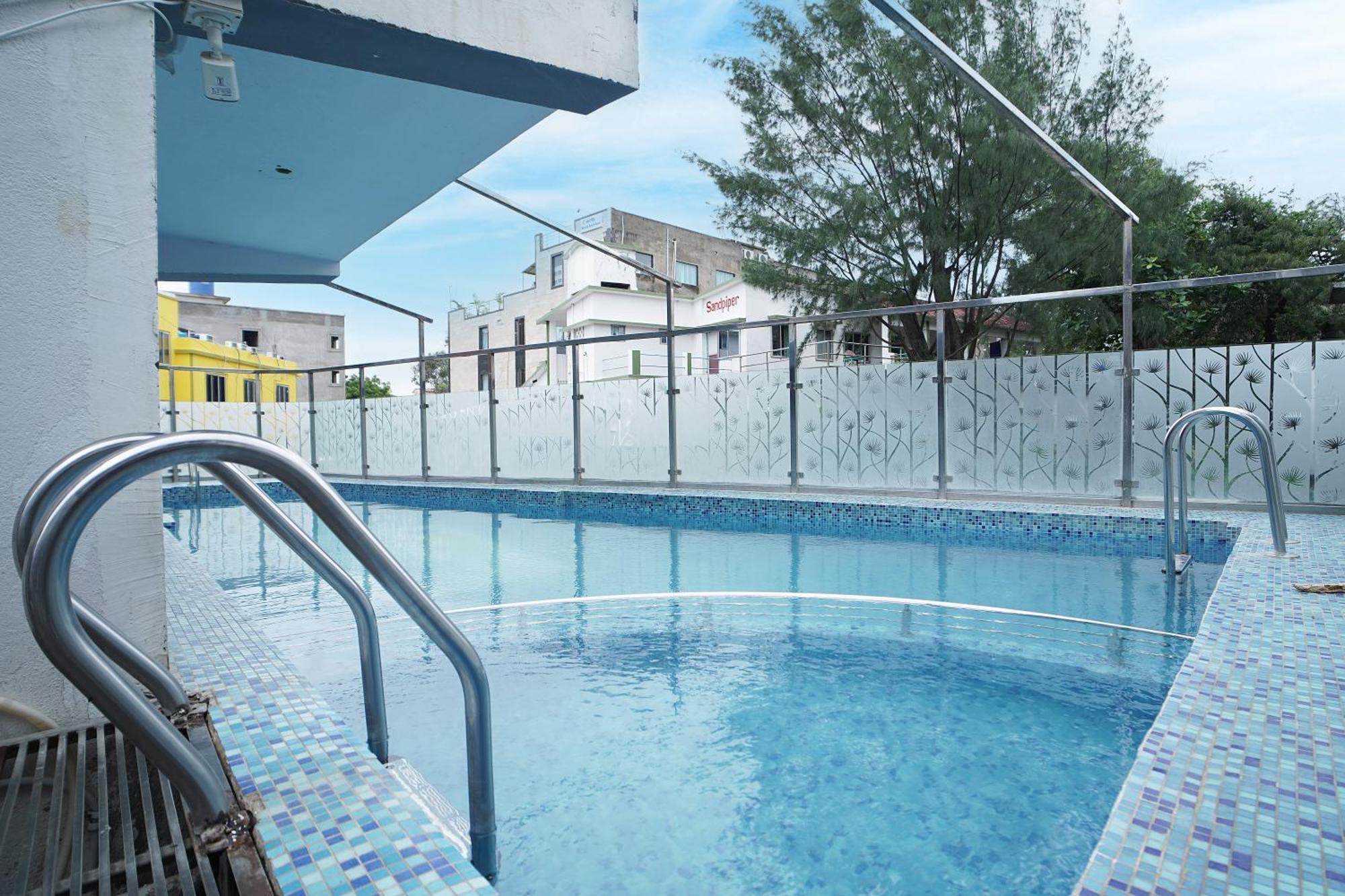 Hotel Marine Blue !! Beach Distance 50 Mts !! Digha  Exteriör bild