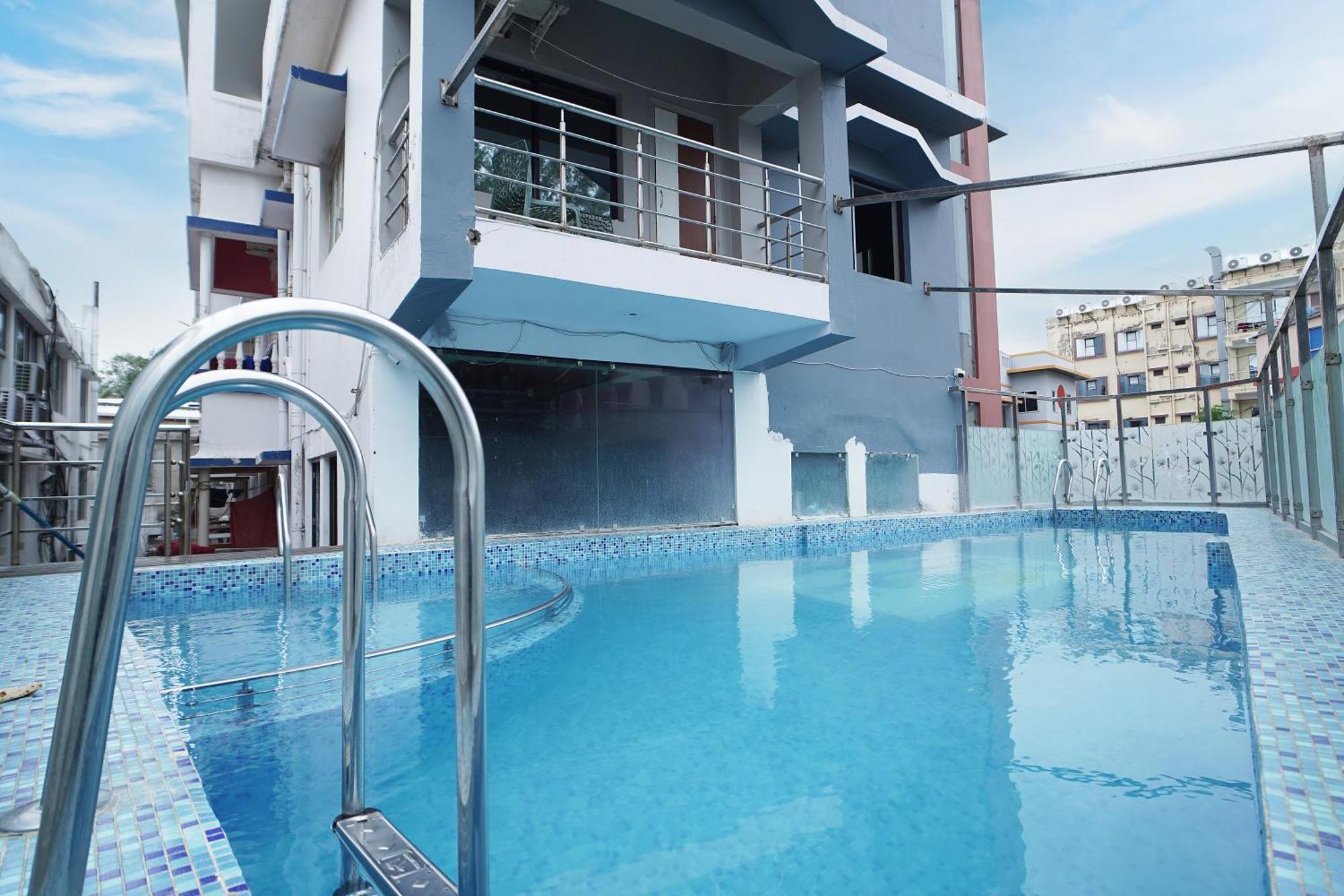 Hotel Marine Blue !! Beach Distance 50 Mts !! Digha  Exteriör bild